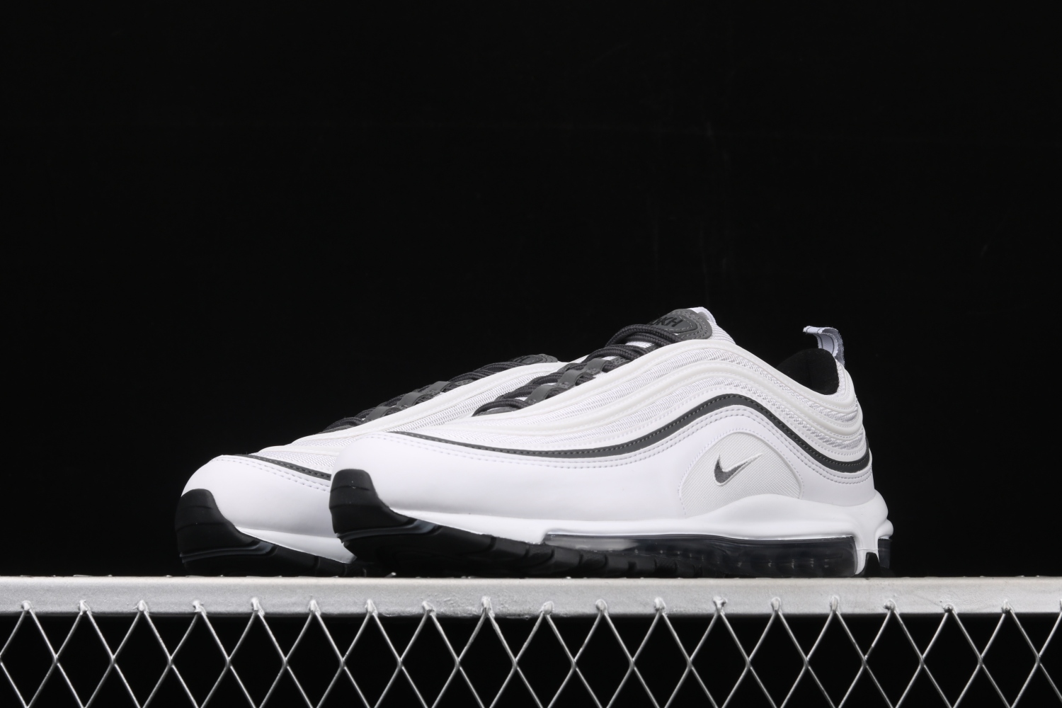Nike Air Max 97 Summit White Black Running Shoes DC3494-990