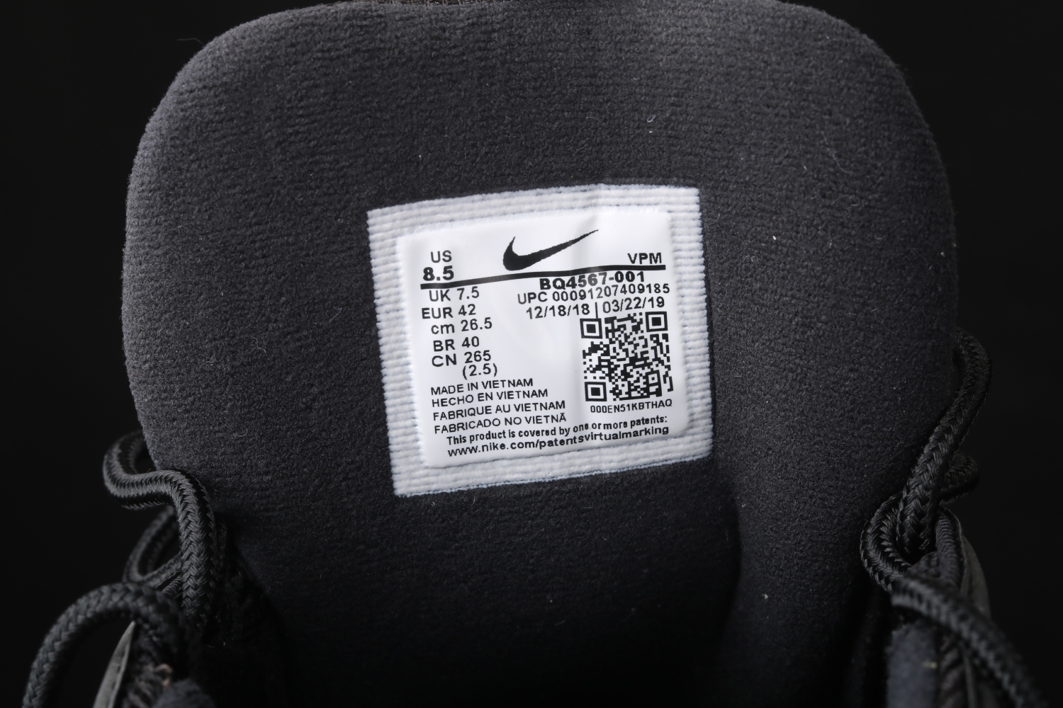 Nike Air Max 97 Triple Black BQ4567-001