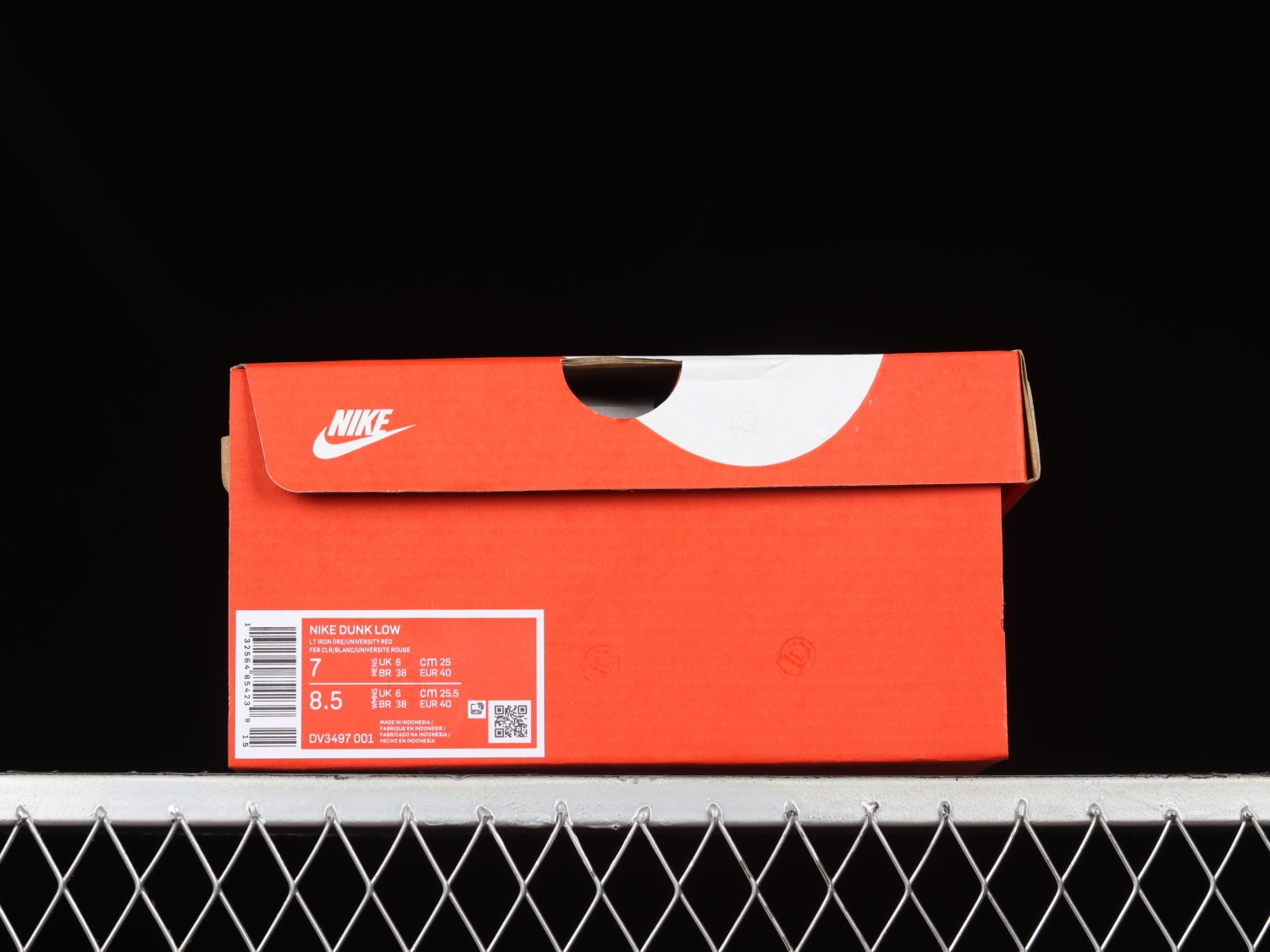 Nike Dunk Low Light Iron Ore Red Blue DV3497-001