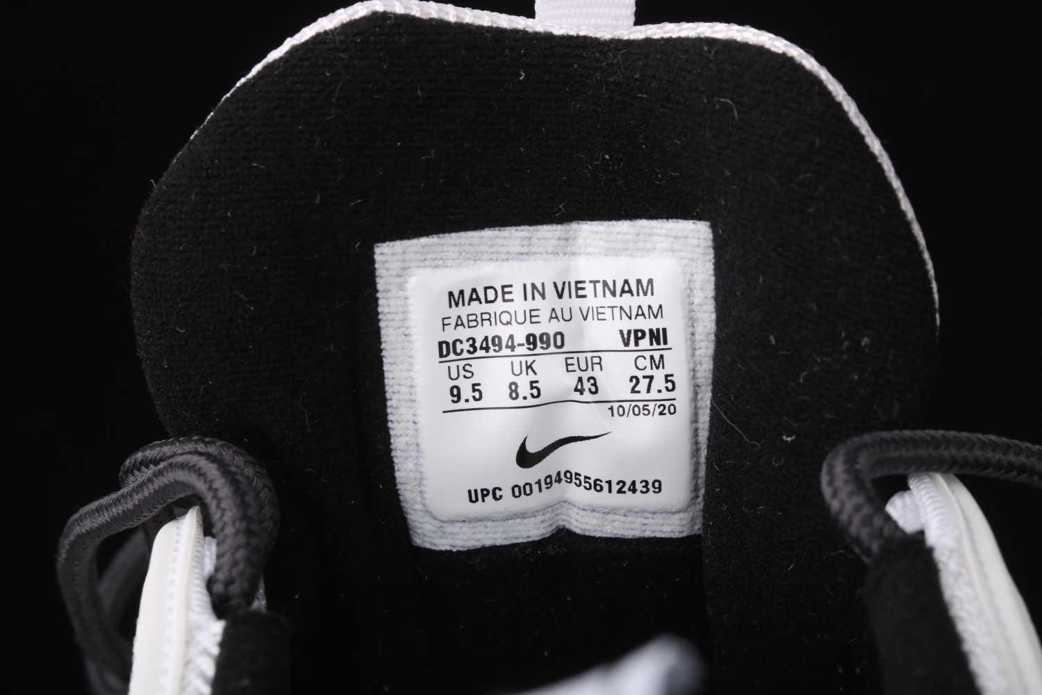 Nike Air Max 97 Summit White Black Running Shoes DC3494-990