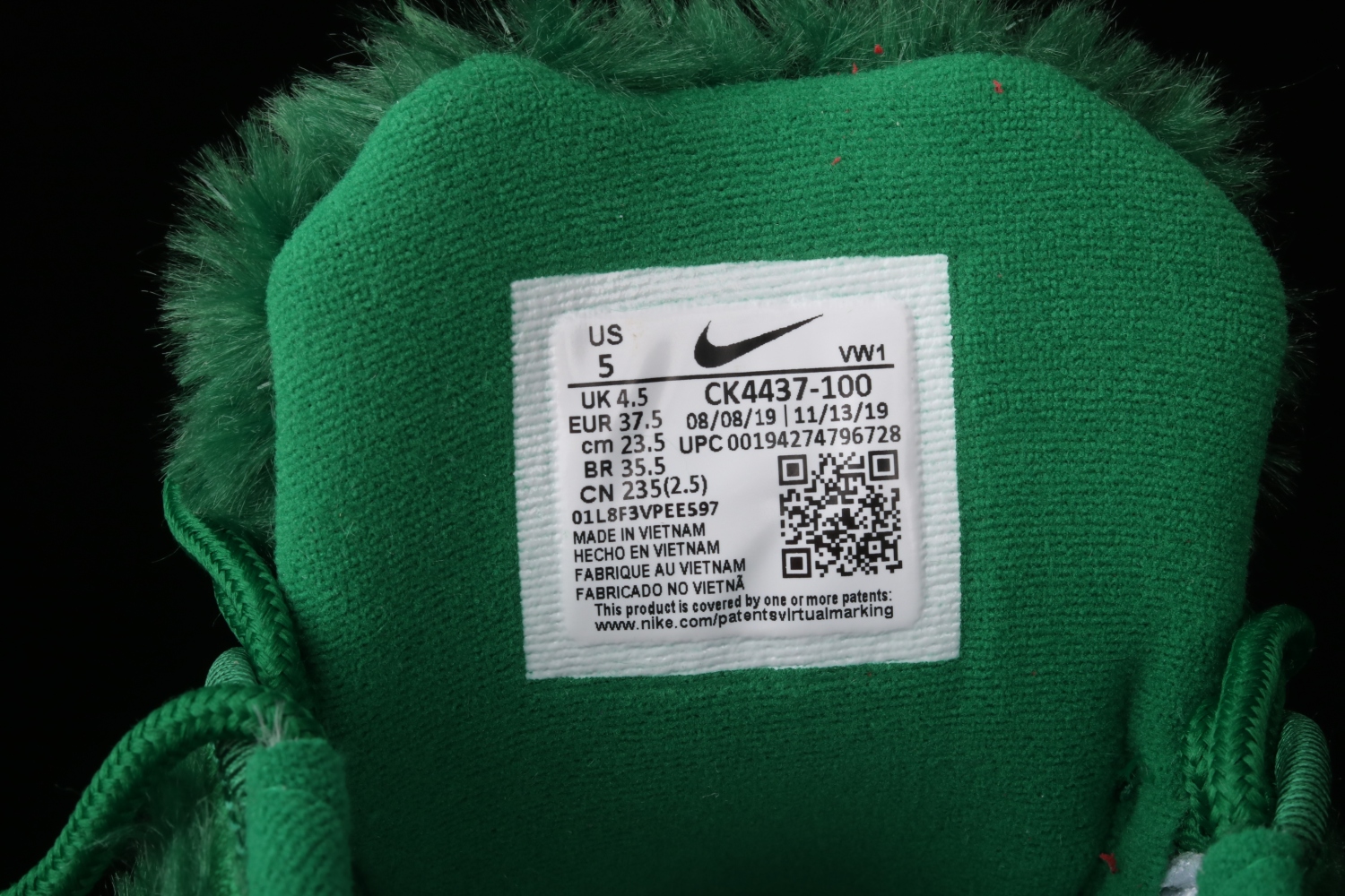 Nike Air Max 97 Golf Grass CK4437-100