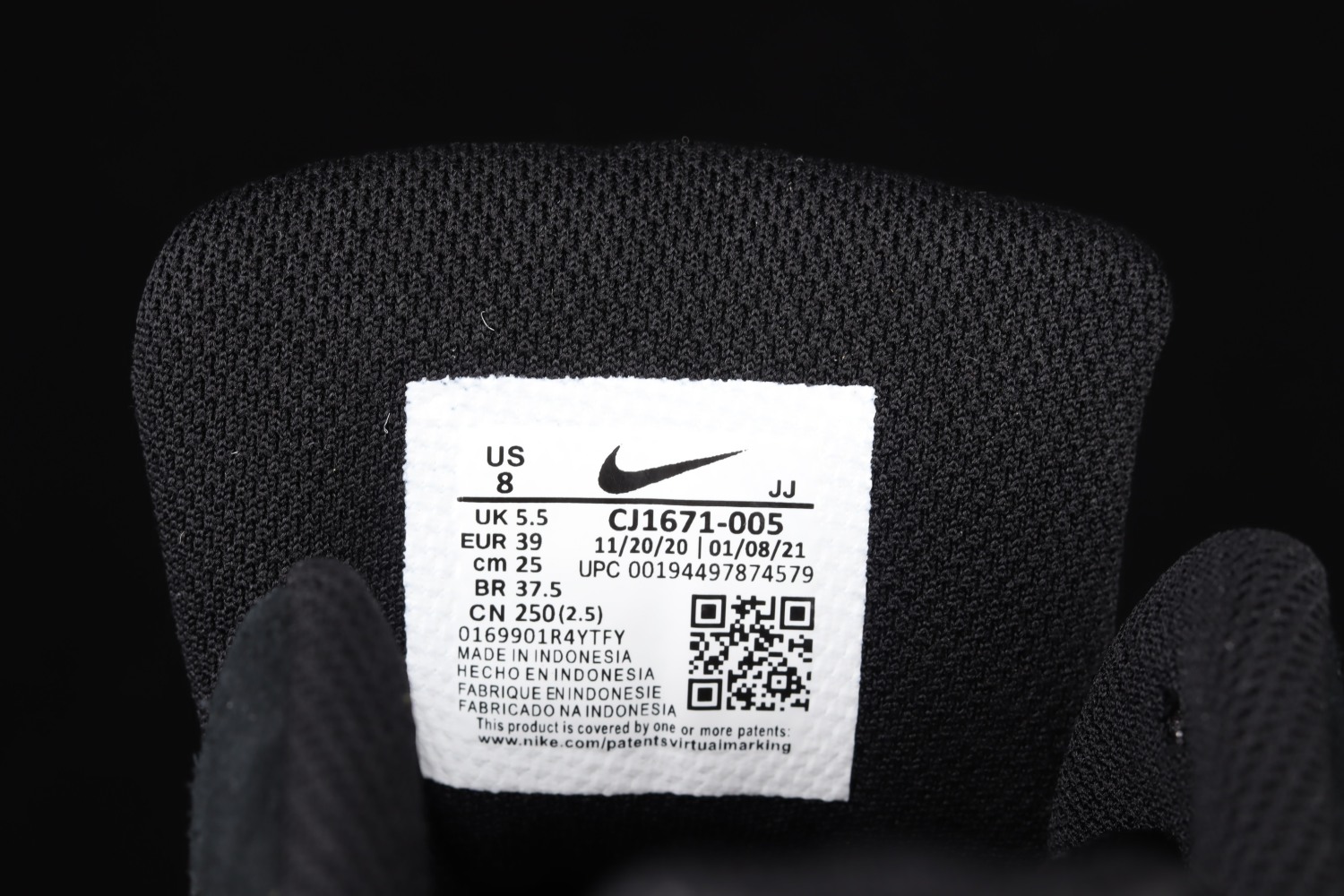 Nike Air Max Fusion Marathon Running Shoes/Sneakers CJ1671-005