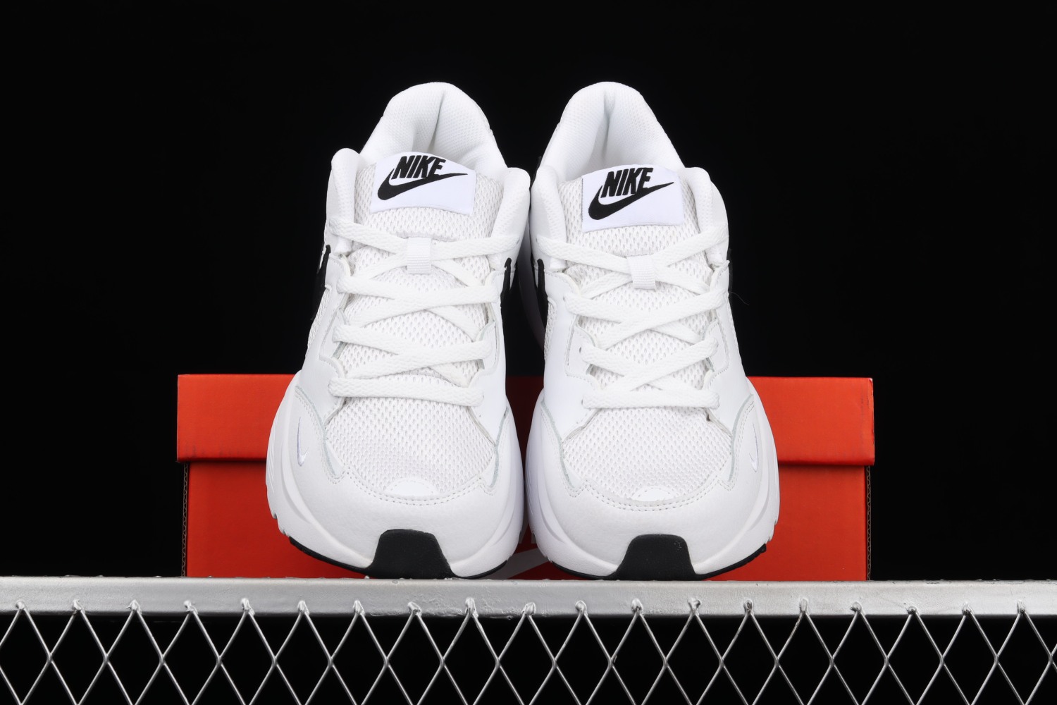 Nike Air Max Fusiong White Black Shoes  CJ1671-100