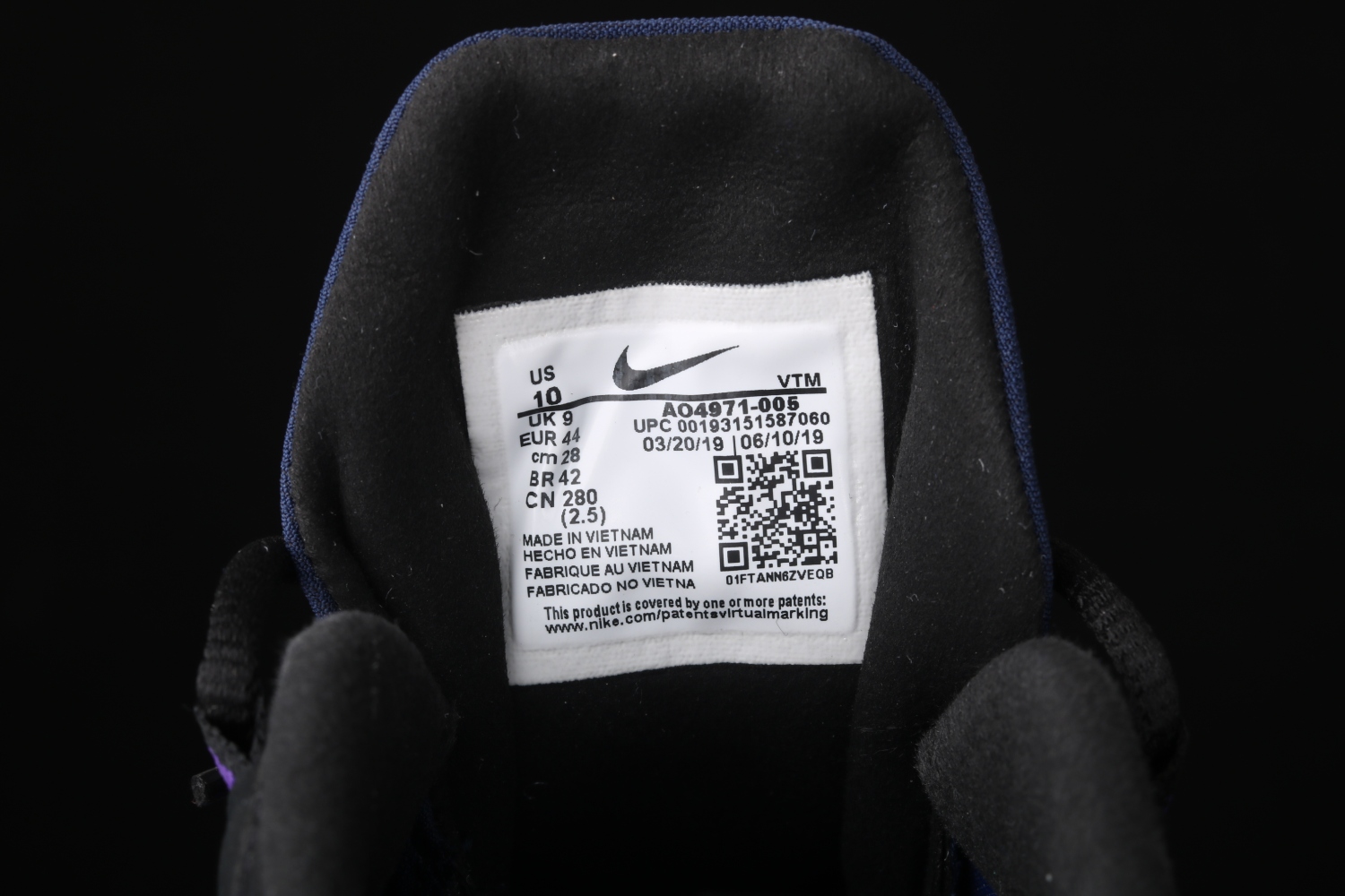 Nike Air Max 270 React Heavy Metal AO4971-005