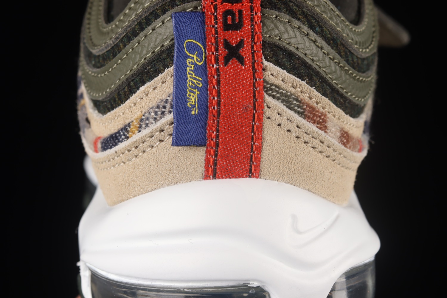 Nike Air Max 97 By You Black Olive Basketball Shoes DC3494-992