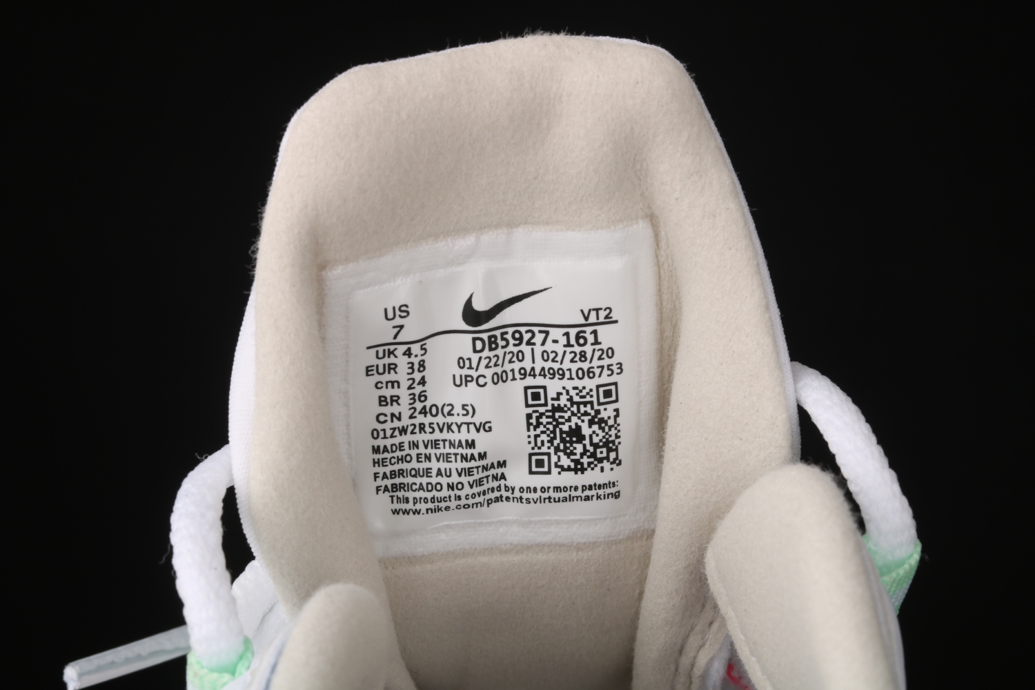 Nike Air Max 270 React Regrind Cucumber Green (W)  DB5927-161