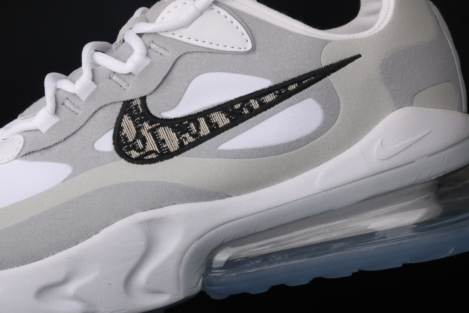 Nike Air Max 270 React White Grey Black AO4971-800