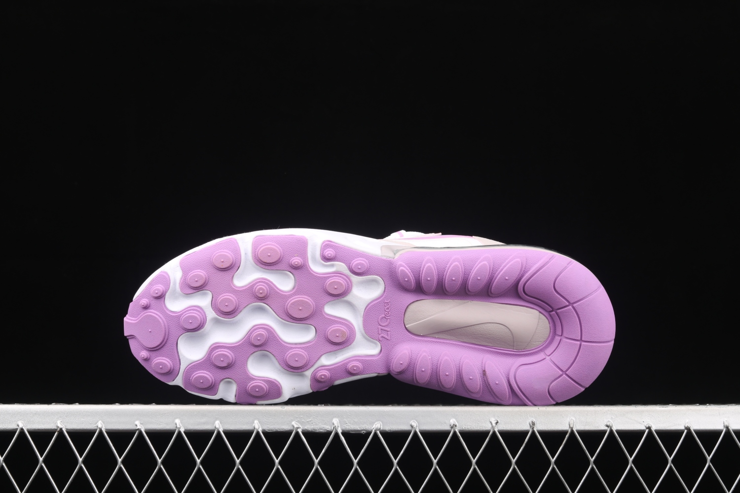Nike Air Max 270 React White Light Violet Pink Shoes CZ1609-100