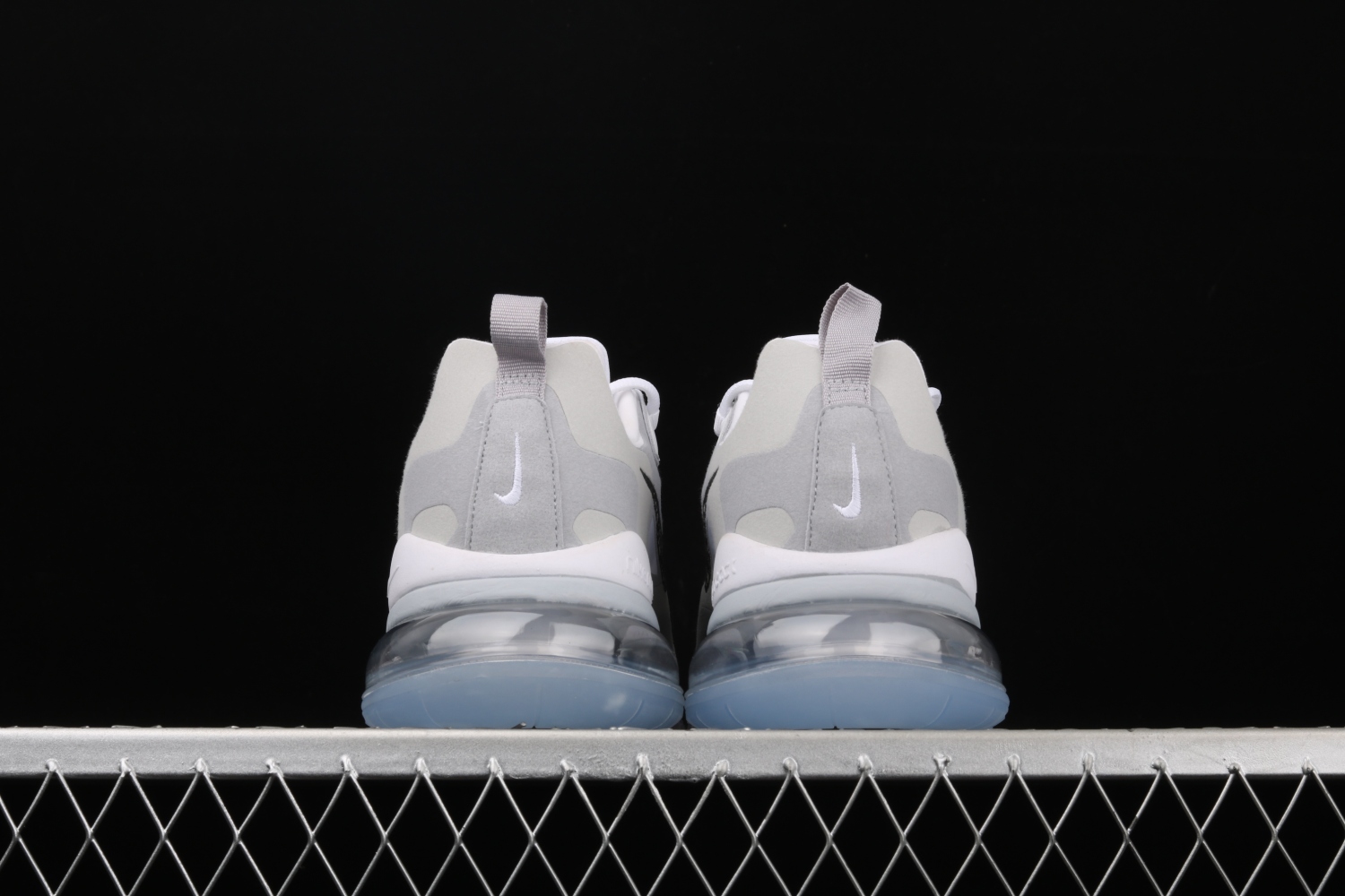 Nike Air Max 270 React White Grey Black AO4971-800