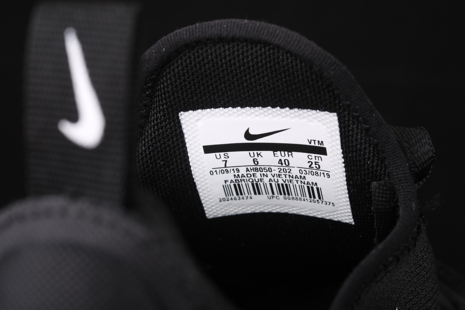 Nike Air Max 270 Black White AH8050-202