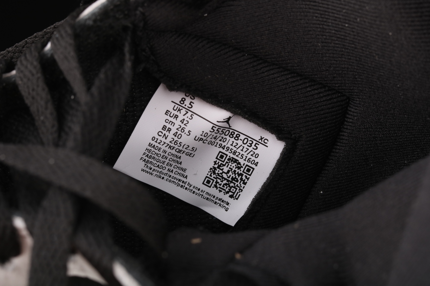 Jordan 1 Retro High Shadow 2.0 555088-035