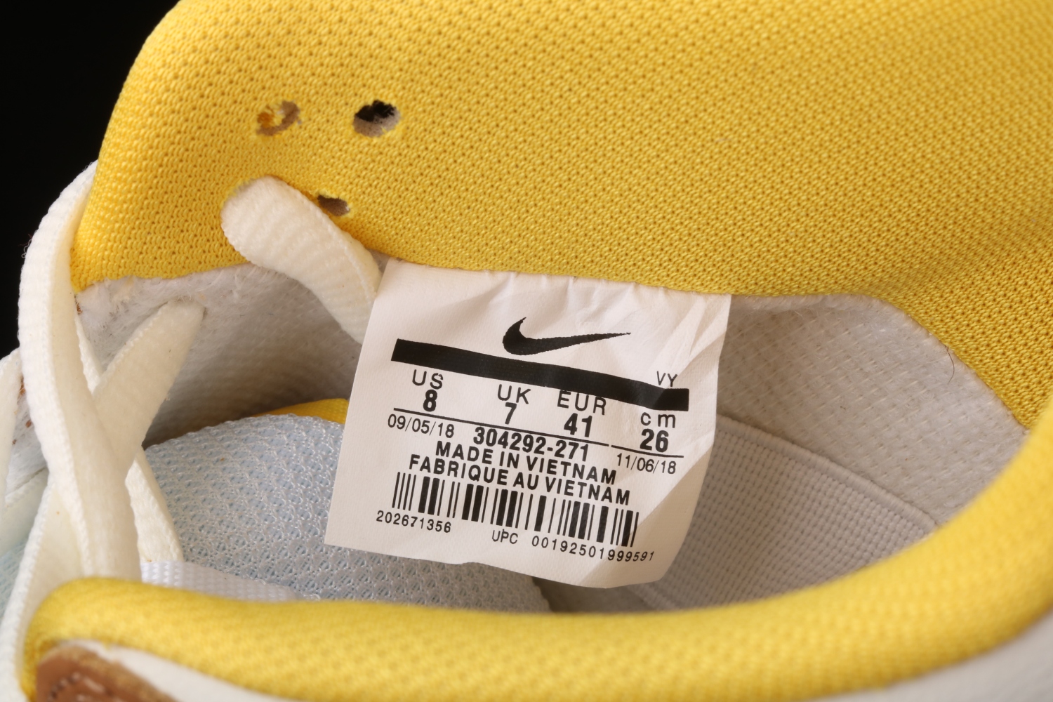 Nike SB Dunk Low Vapour Mineral Yellow 304292-271