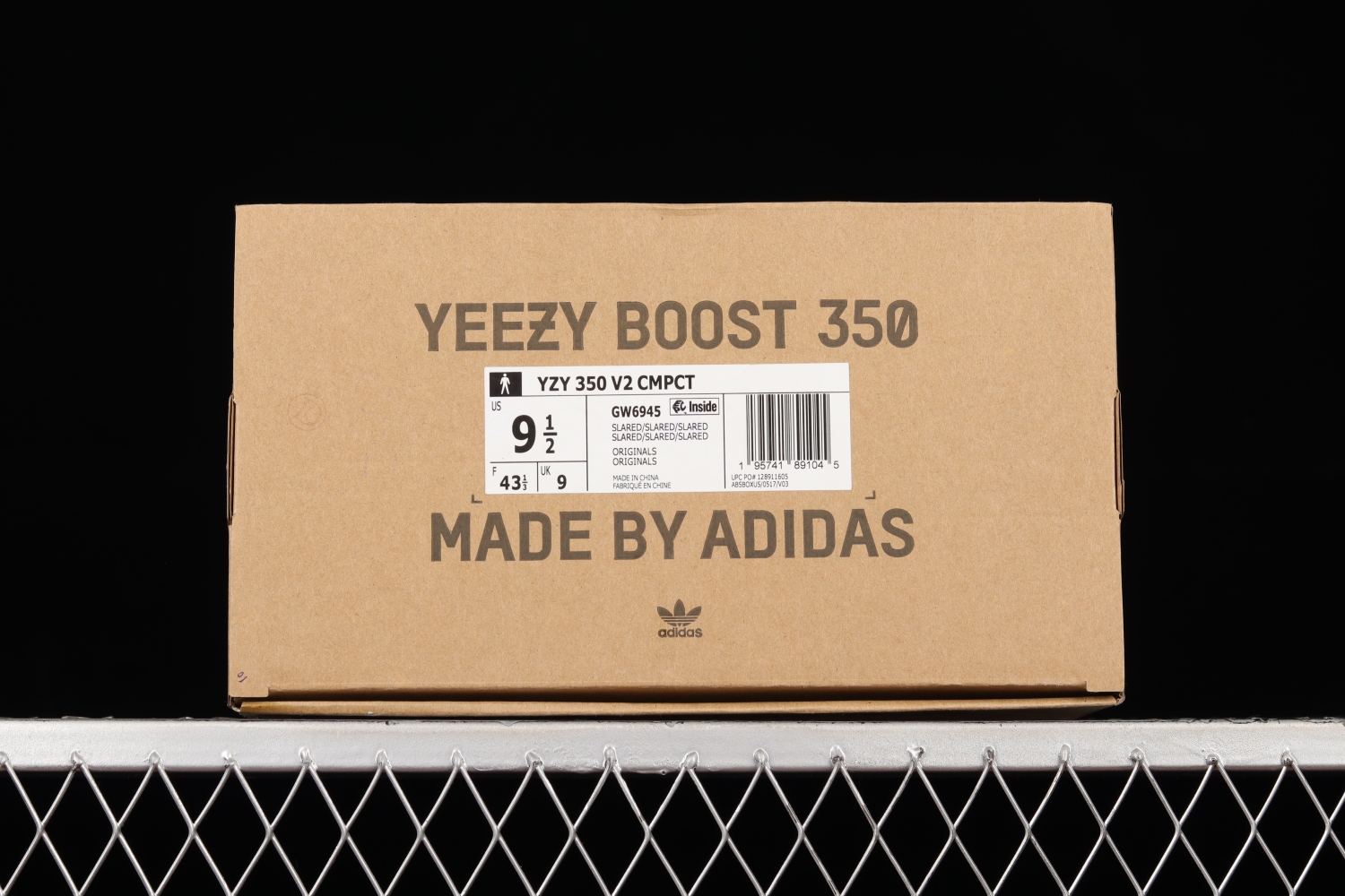 adidas Yeezy 350 V2 CMPCT Slate Red GW6945