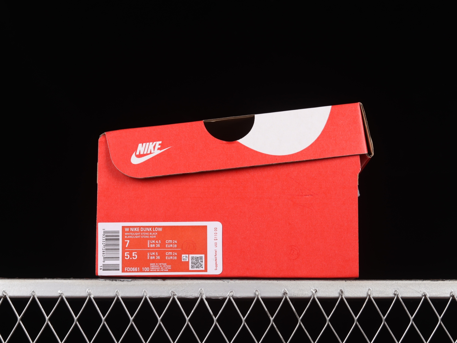 Nike Dunk Low Stencil Swoosh FD0661-100