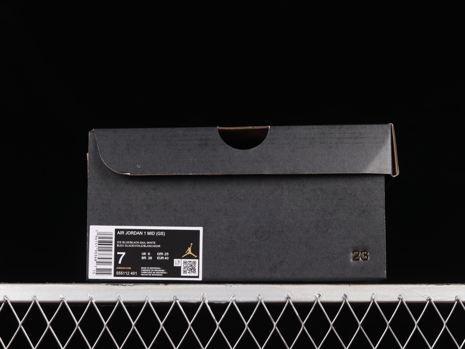 Jordan 1 Mid Ice Blue (GS) 555112-401