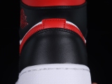 Jordan 1 Mid White Black Red (2022) 554724-079
