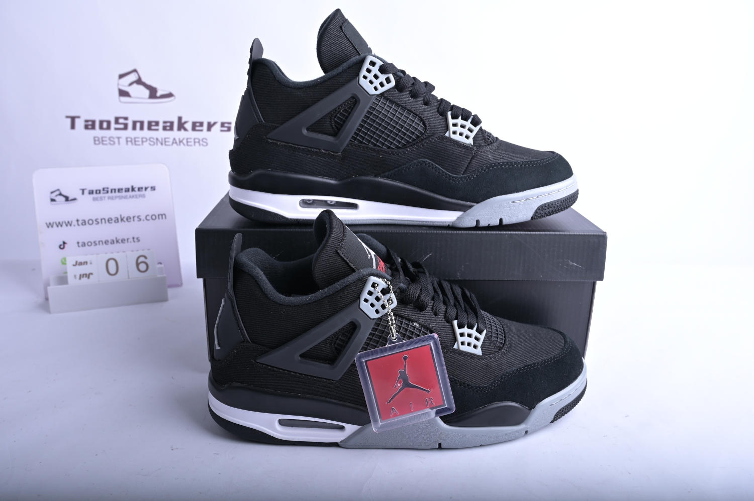 Jordan 4 Retro SE Black Canvas DH7138-006