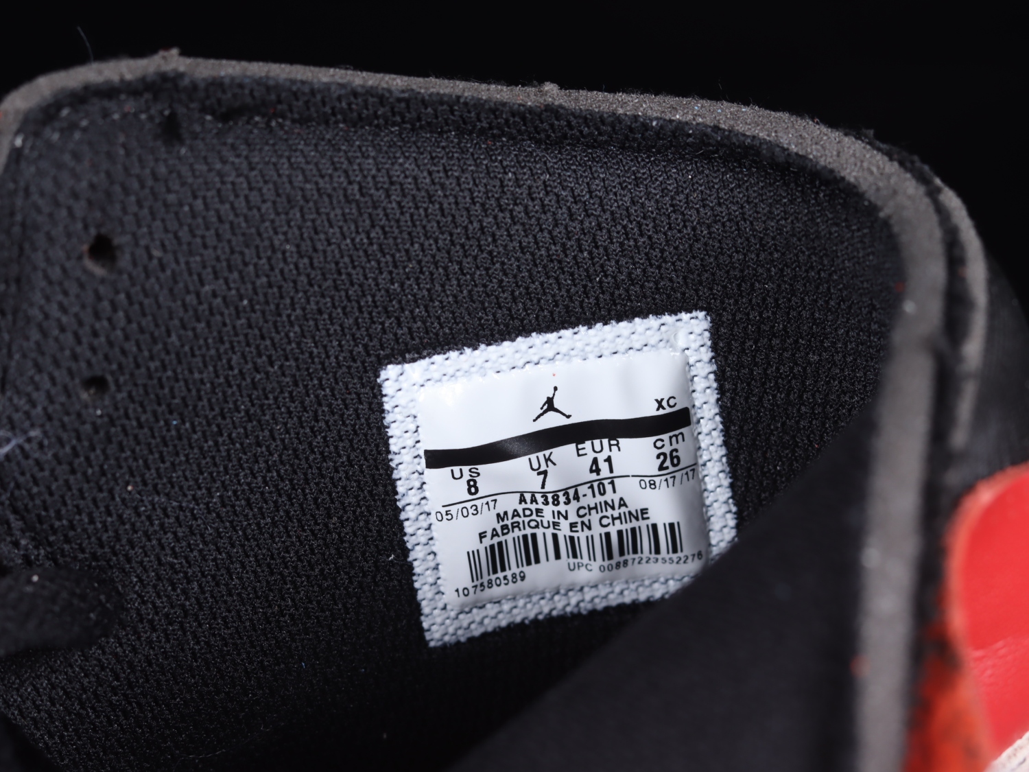 Jordan 1 Retro High Off-White Chicago AA3834-101