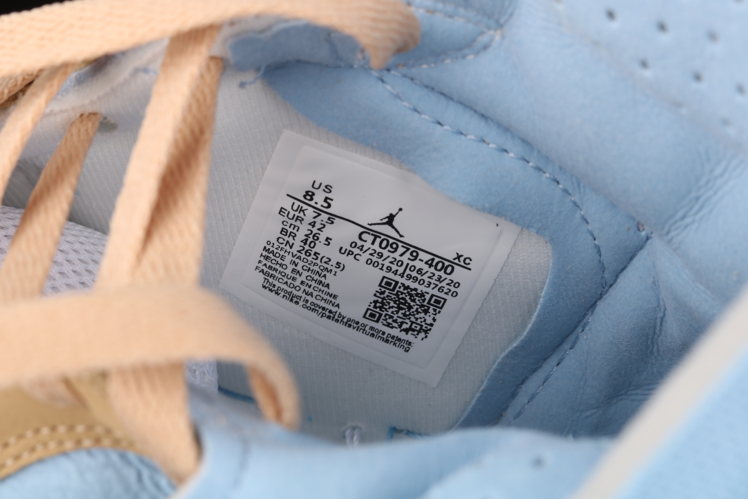 Jordan 1 High Zoom Air CMFT Psychic Blue (W) CT0979-400