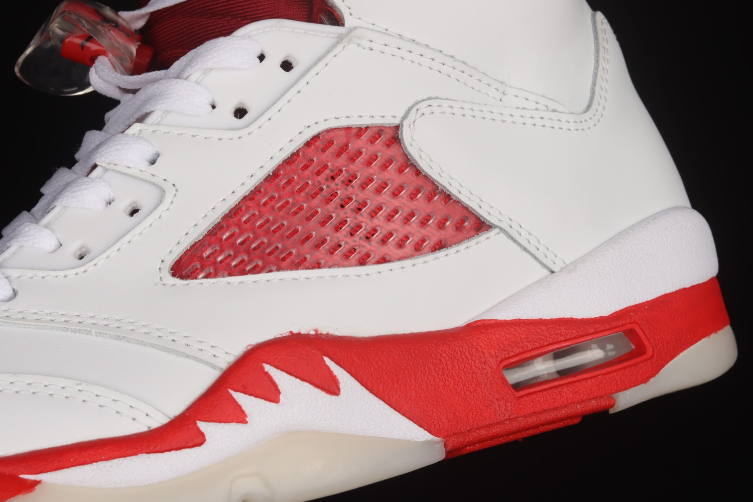 Jordan 5 Retro White Pink Red 440892-106