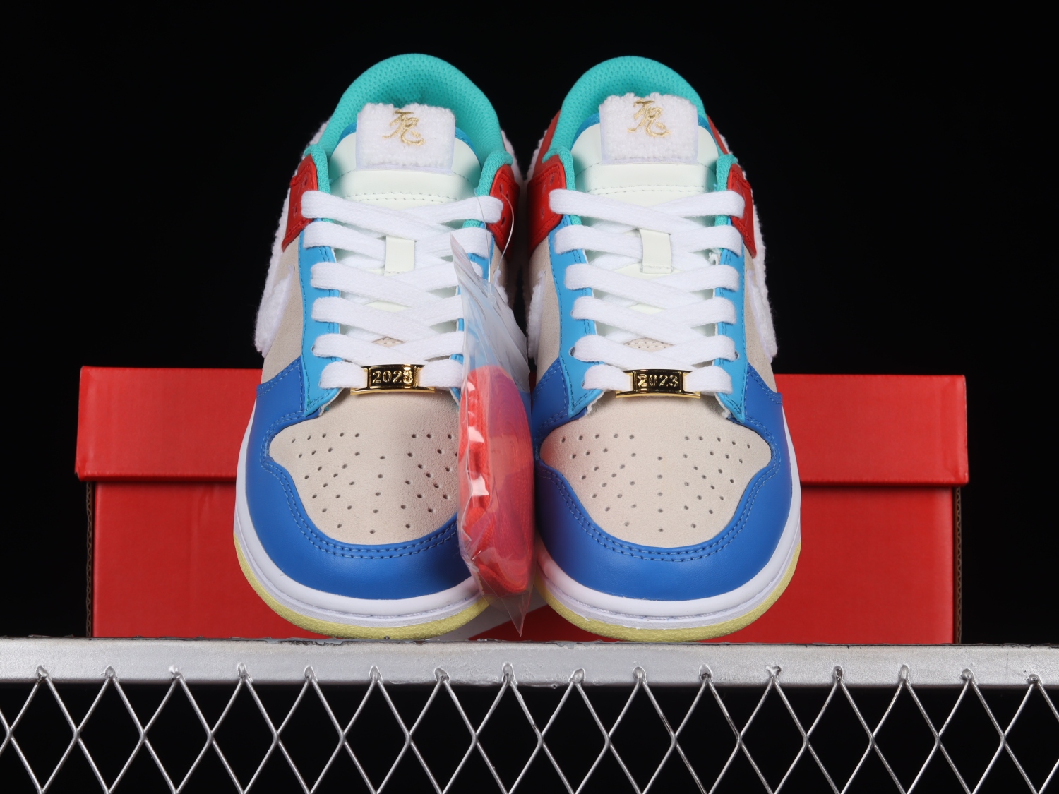 Nike Dunk Low Retro PRM Year of the Rabbit Blue Orange Cream FD4203-111