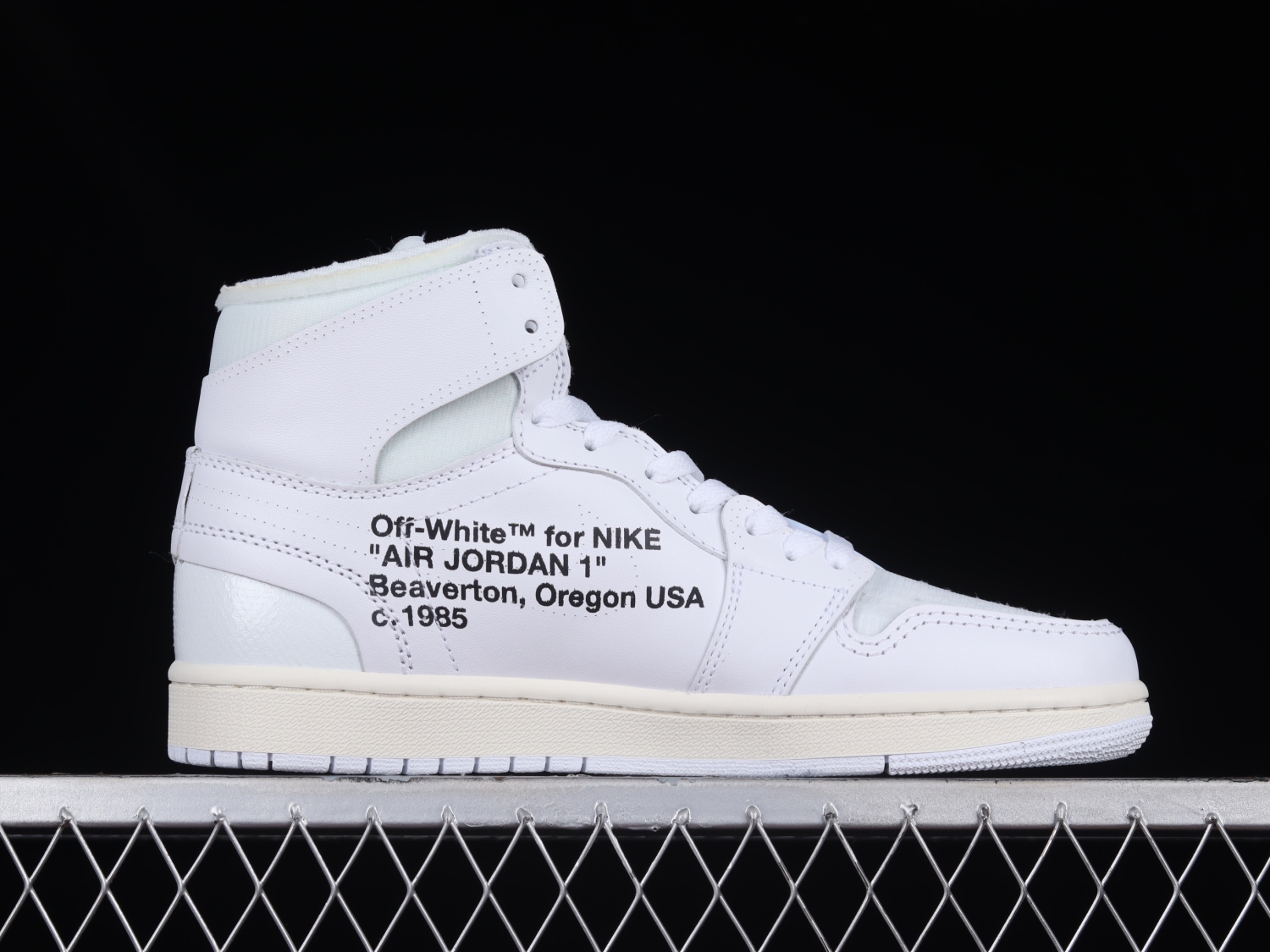 Jordan 1 Retro High Off-White White AQ0818-100（Original Batch）