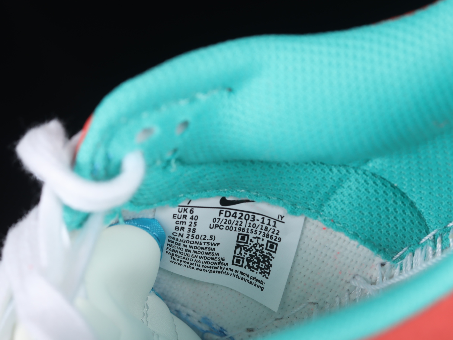 Nike Dunk Low Retro PRM Year of the Rabbit Blue Orange Cream FD4203-111