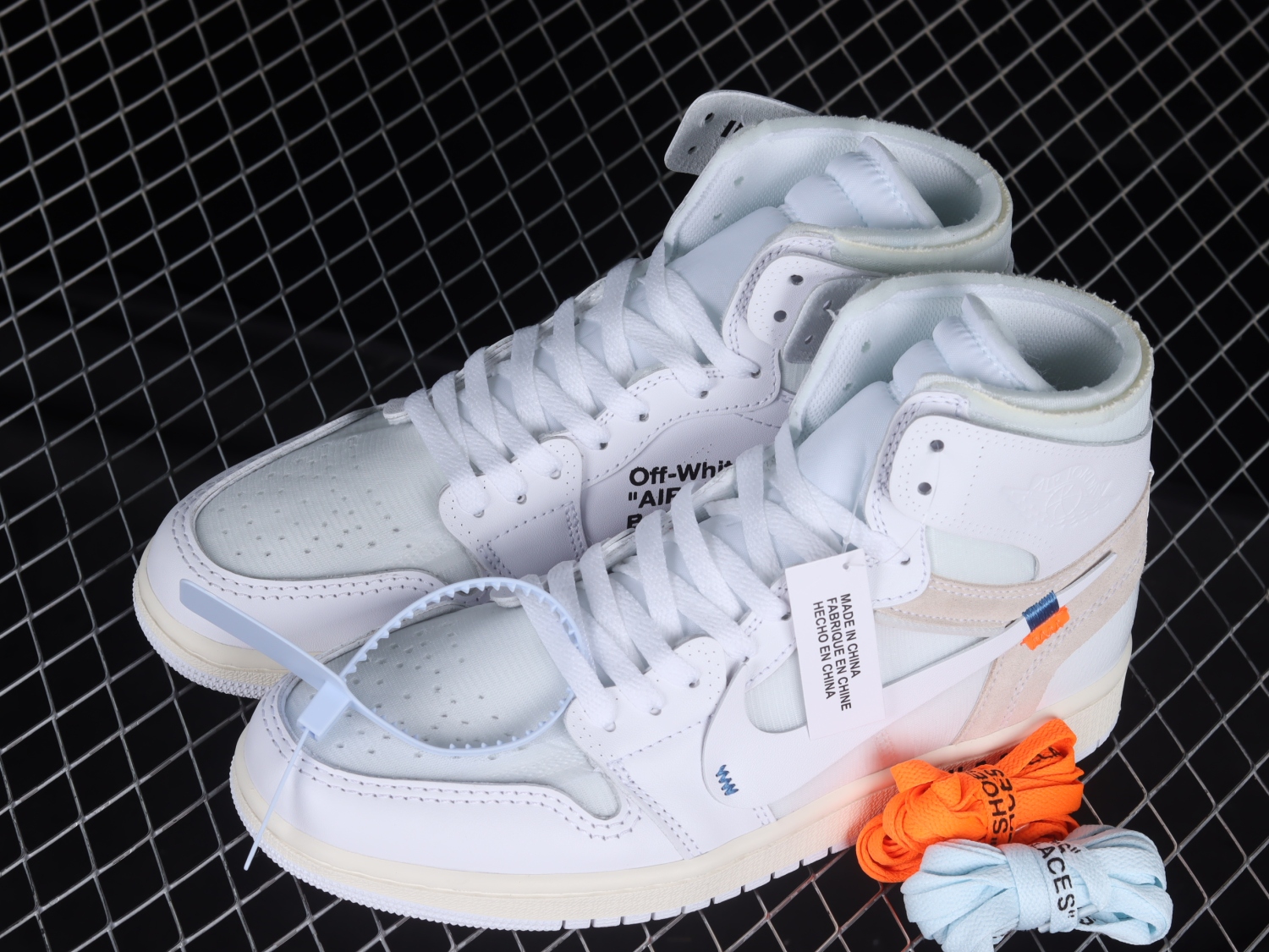 Jordan 1 Retro High Off-White White AQ0818-100（Original Batch）