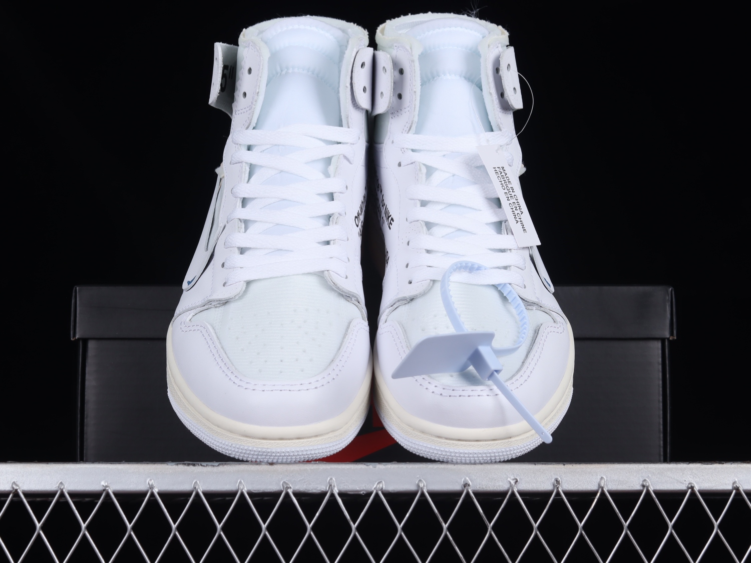 Jordan 1 Retro High Off-White White AQ0818-100（Original Batch）