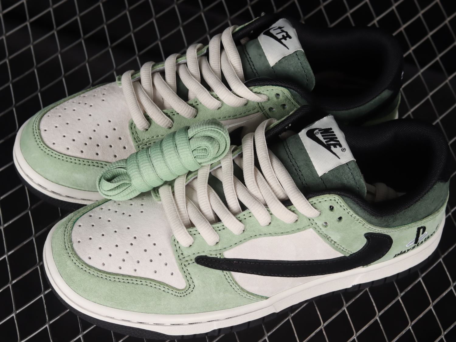 Nike SB Dunk Low Playstatlon Green White Black CU1726-777
