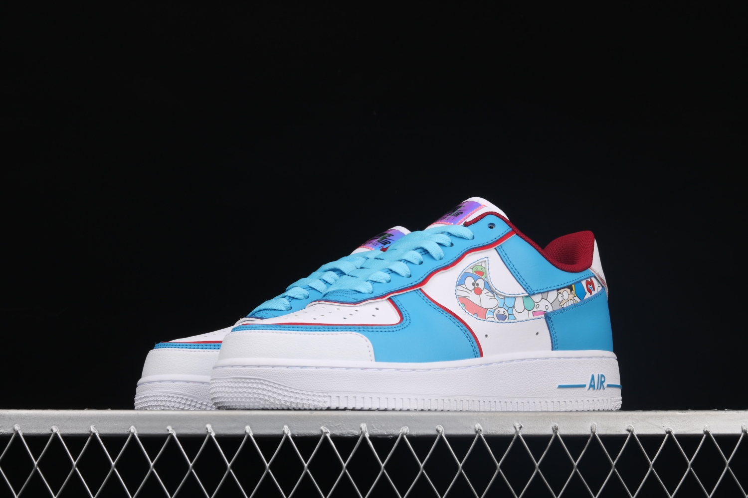 Nike Air Force 1 07 Low x Doraemon Blue White Red BQ8988-106