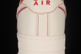 Nike Air Force 1 07 Low White University Red Shoes 315122-707