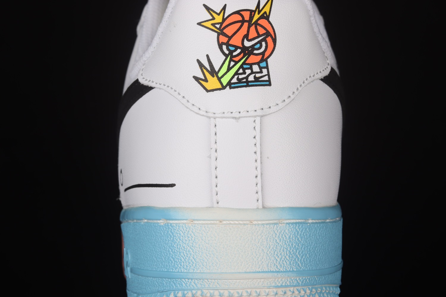Nike Air Force 1 07 Low White Pink Blue Black DJ4679-101