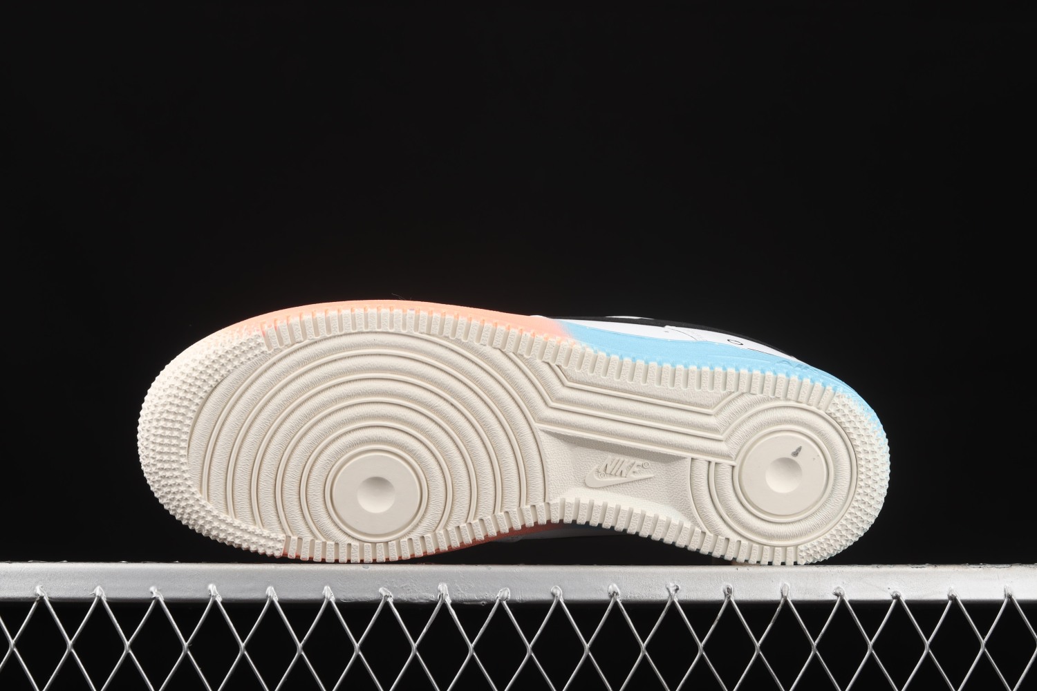 Nike Air Force 1 07 Low White Pink Blue Black DJ4679-101