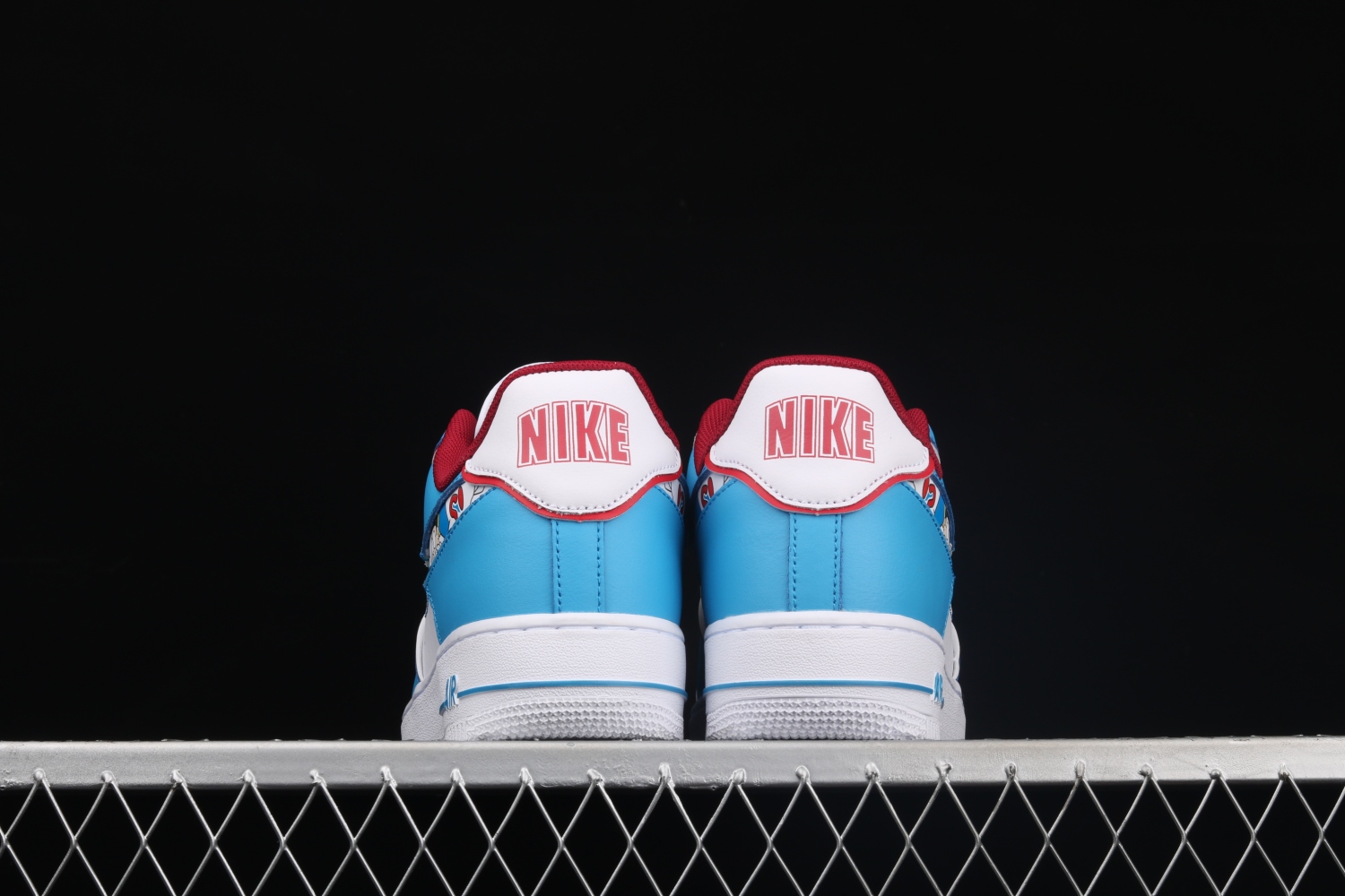 Nike Air Force 1 07 Low x Doraemon Blue White Red BQ8988-106