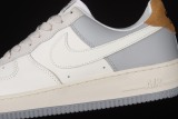 Nike Air Force 1 07 Low White Grey Brown Shoes CK5593-101