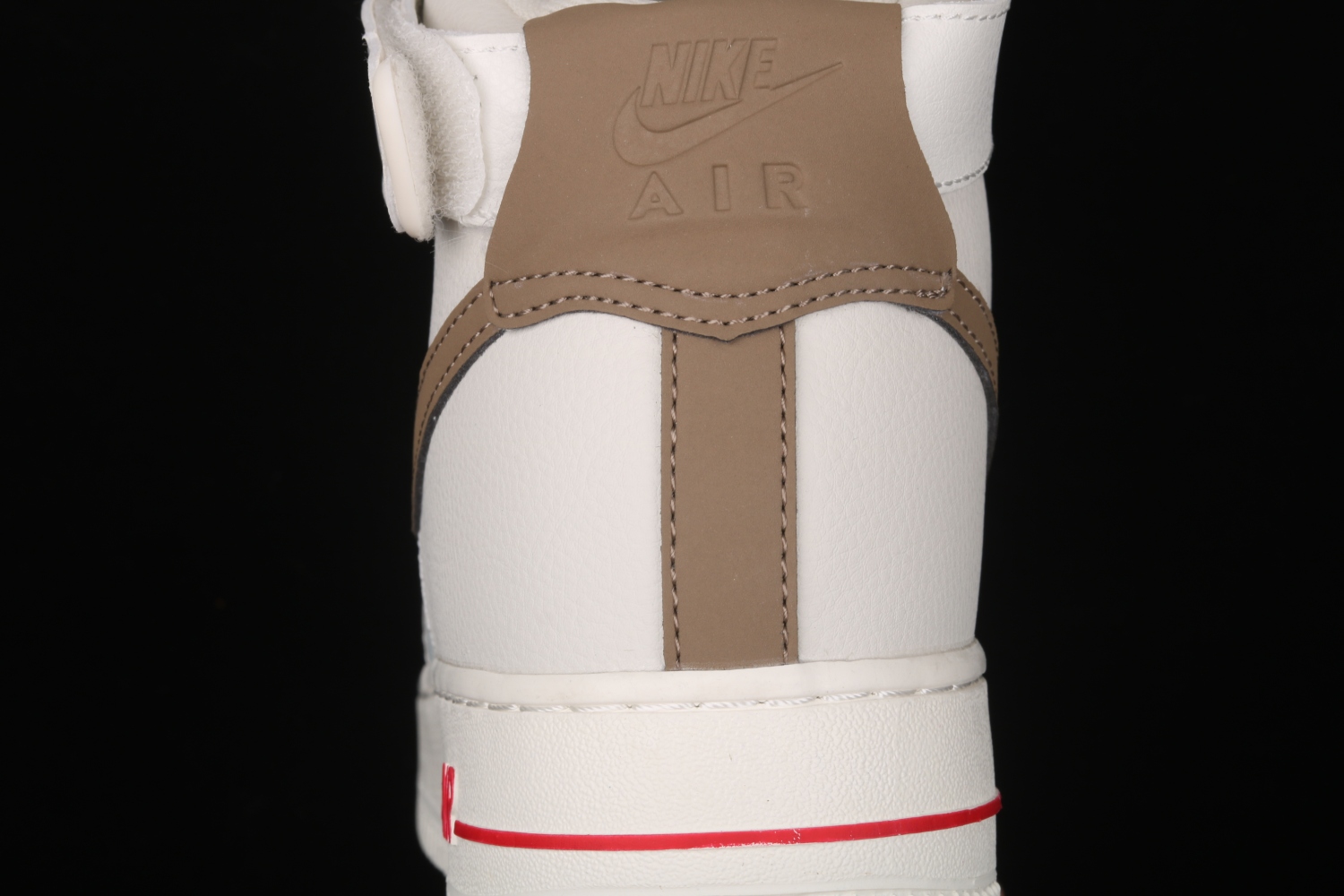Nike Air Force 1 High ID Beige Brown Casual Shoes 808788-995