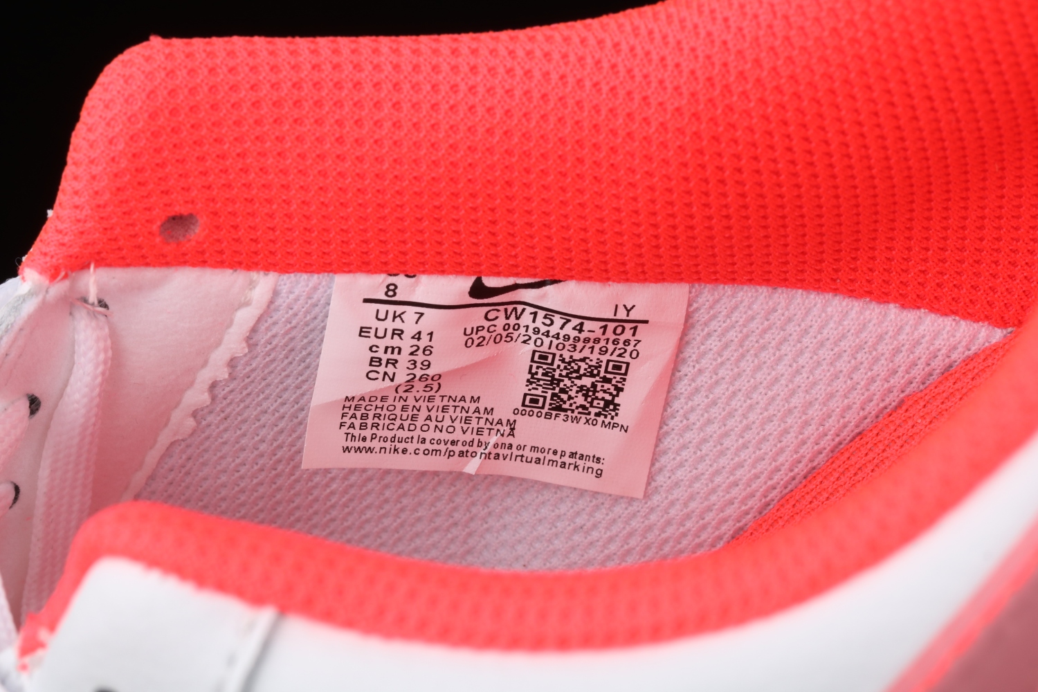 Nike Air Force 1 LV8 Double Swoosh Bright Crimson (GS) CW1574-101