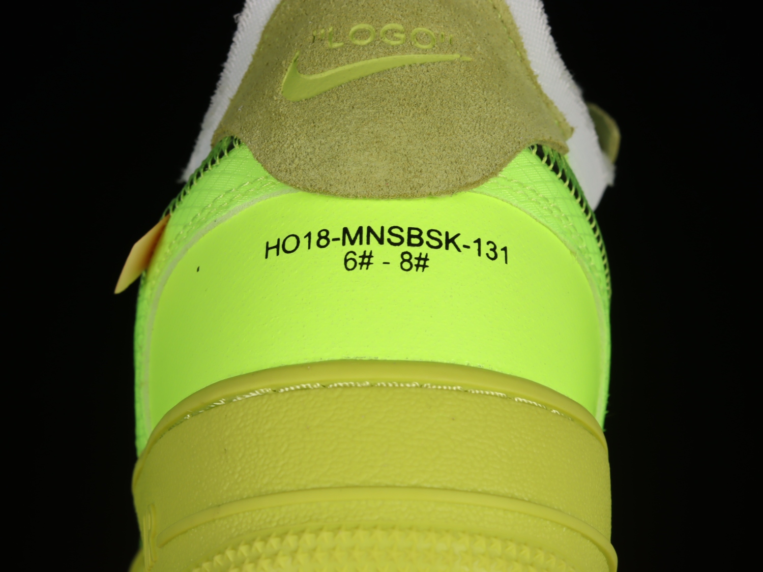 Nike Air Force 1 Low Off-White Volt AO4606-700