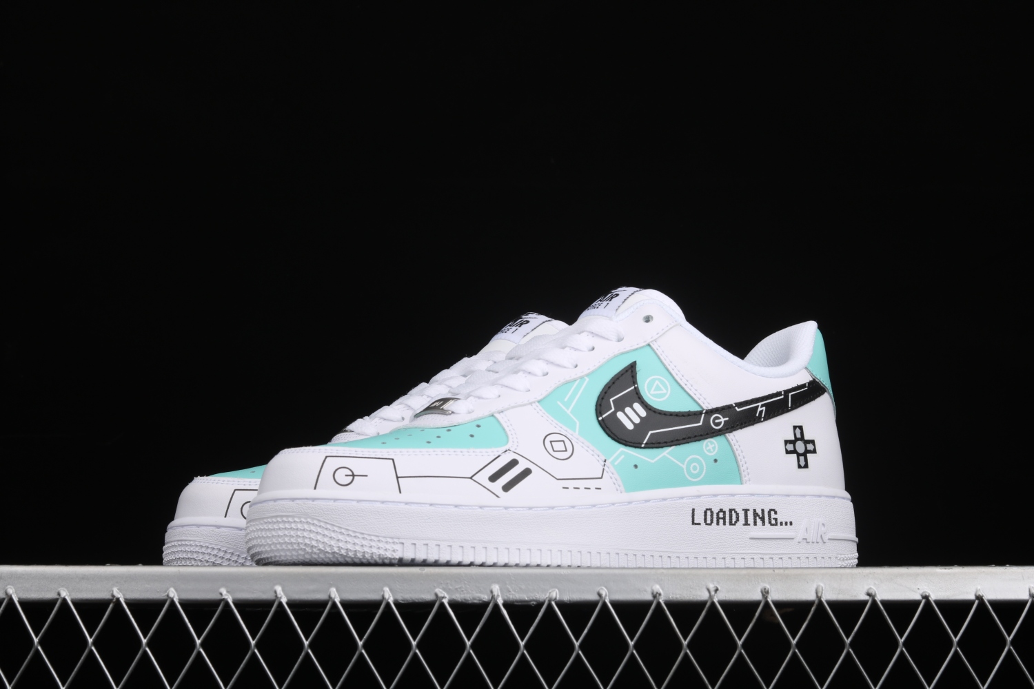 Nike Air Force 1 Low 07 White Green Black CW2288-114