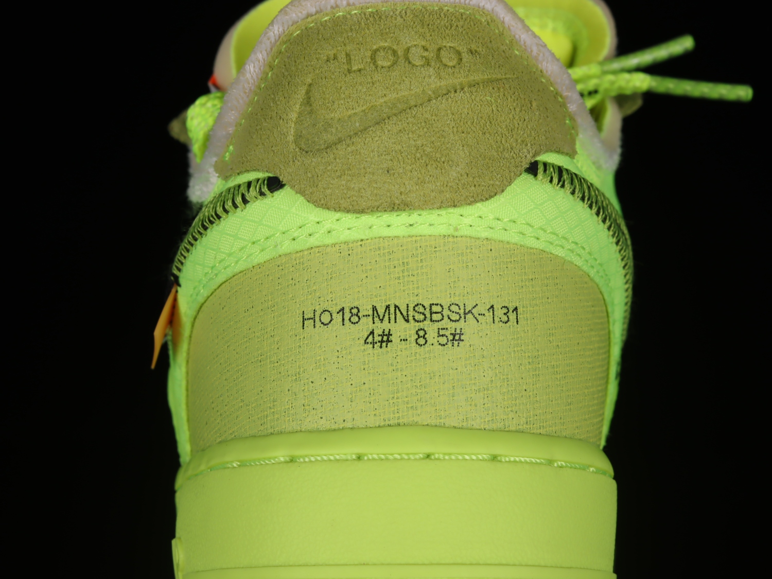 Nike Air Force 1 Low Off-White Volt AO4606-700（Original Batch）