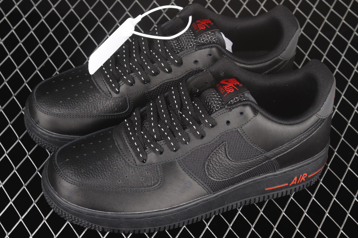 Nike Air Force 1 Low Black Ballistic Mesh DO6389-001