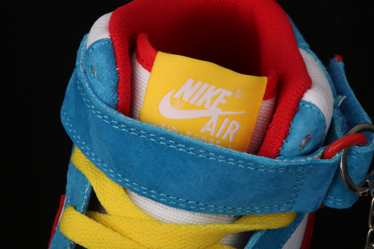Nike Air Force 1 07 Mid Doraemon White Blue Red Yellow GB1236-160