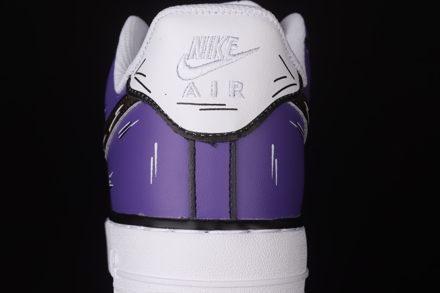 Nike Air Force 1 07 Purple Gold White CW2288-216