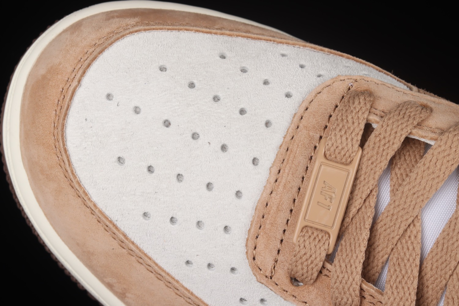 Nike Air Force 1 07 Mid Coffee White Brown Shoes AL6896-556