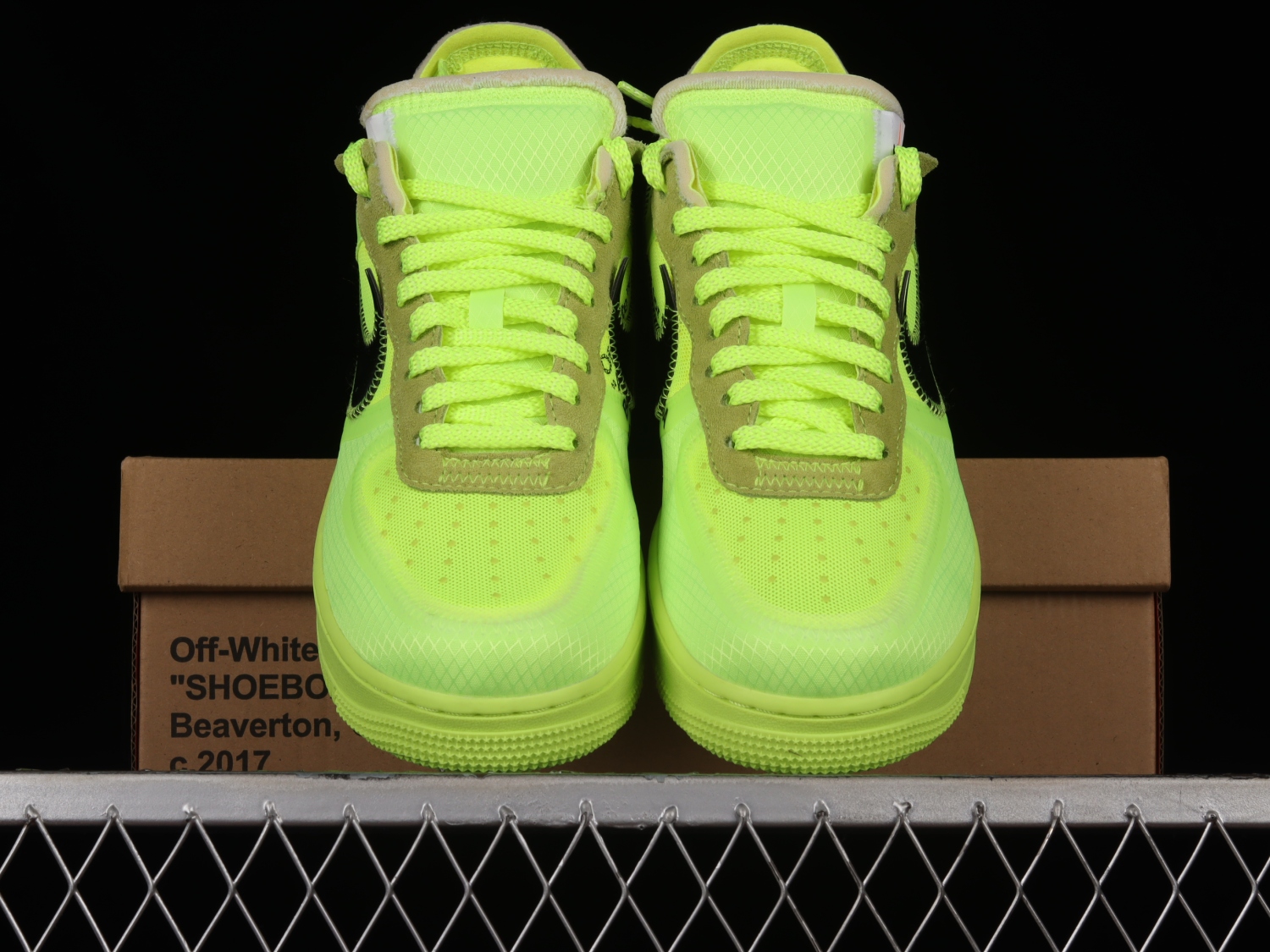 Nike Air Force 1 Low Off-White Volt AO4606-700(Original Batch)