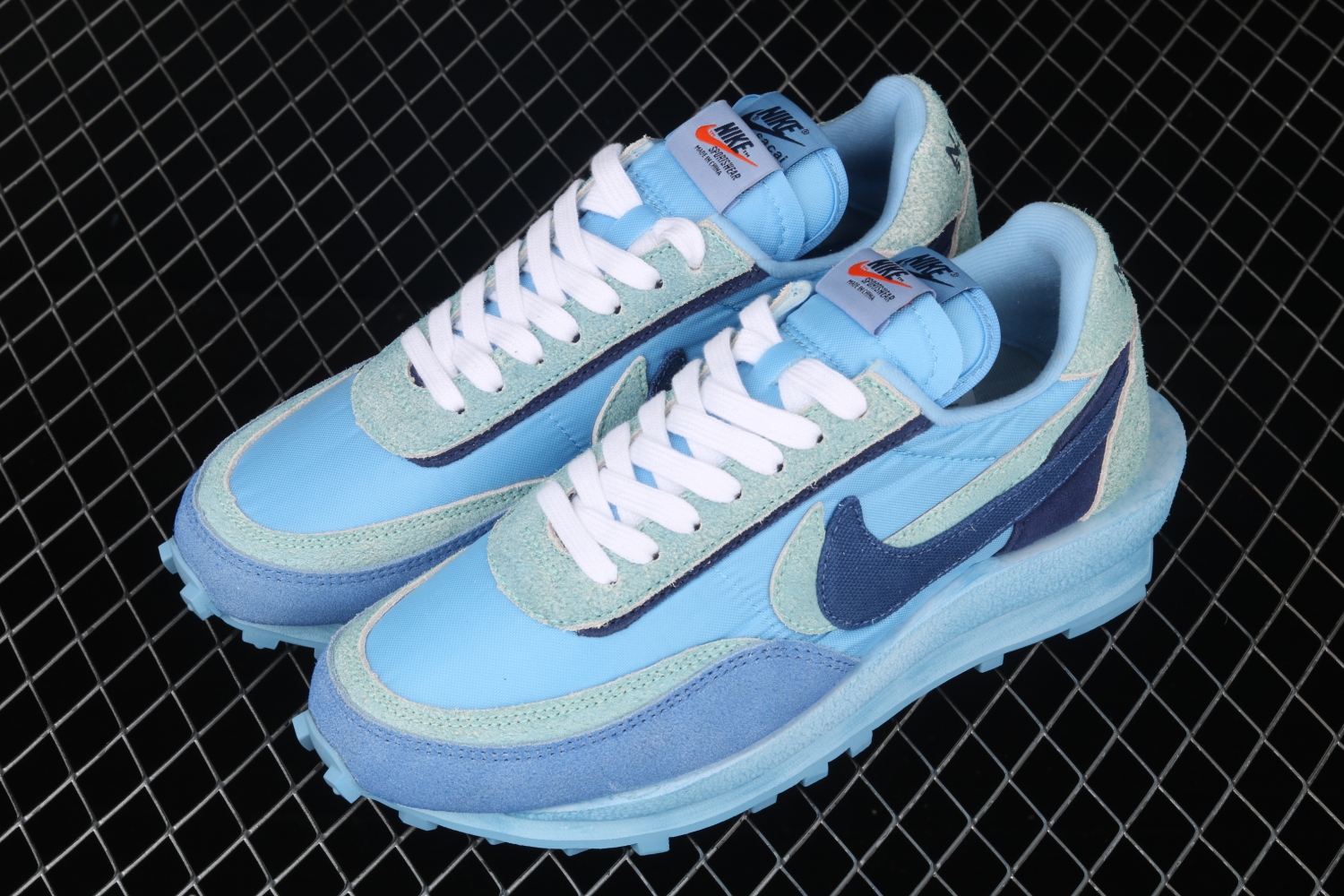 Sacai x Nike LDV Waffle Daybreak Hydrogen Blue Navy Super Deals BV0073-401