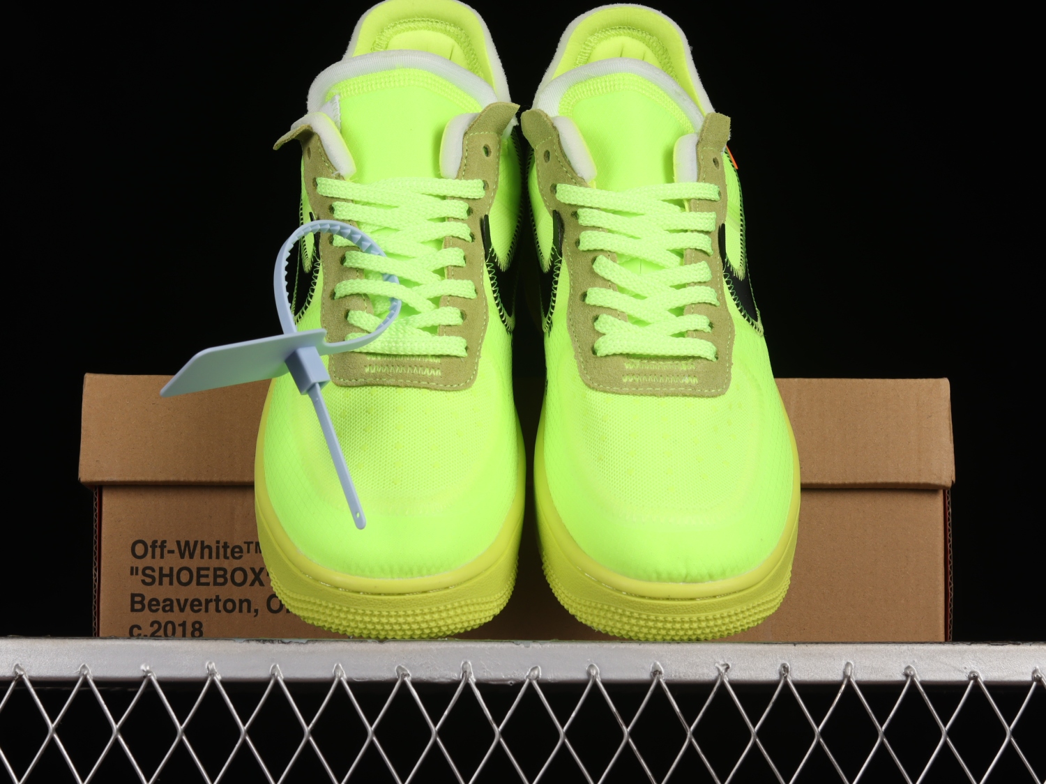 Nike Air Force 1 Low Off-White Volt AO4606-700