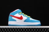 Nike Air Force 1 07 Mid Doraemon White Blue Red Yellow GB1236-160