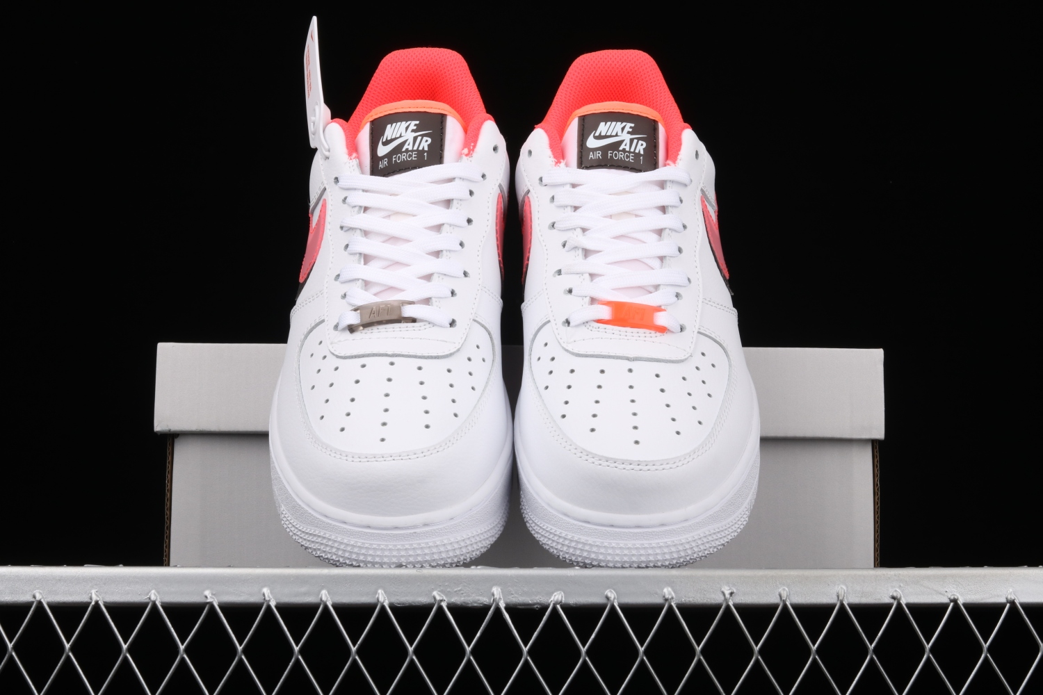 Nike Air Force 1 LV8 Double Swoosh Bright Crimson (GS) CW1574-101